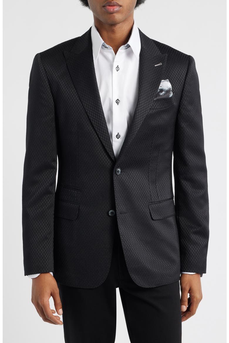 Sinai Collection Sport Coat, Main, color, BLACK