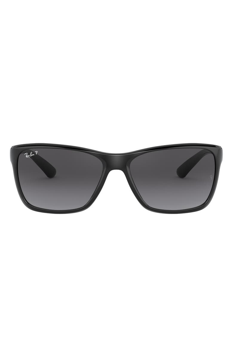 Ray-Ban 61mm Polarized Gradient Sunglasses, Main, color,