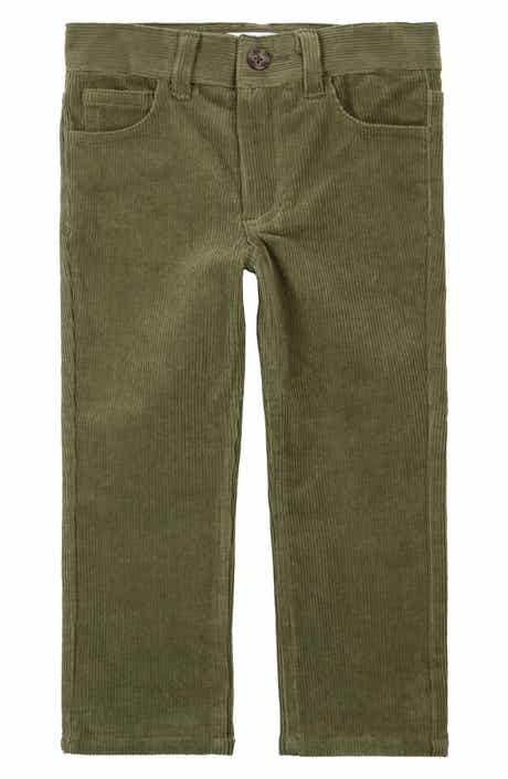 MILES THE LABEL Kids' Stretch Organic Cotton Corduroy Pants