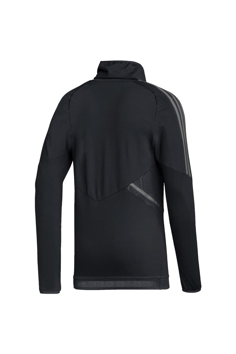 Men's adidas Black Colorado Rapids COLD.RDY Raglan Warmup Pullover Jacket, Alternate, color, Black