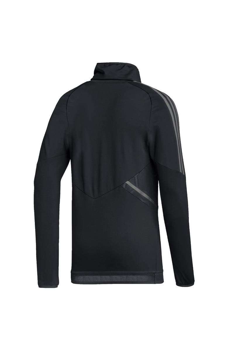 adidas Men's adidas Black Colorado Rapids COLD.RDY Raglan Warmup Pullover Jacket, Alternate, color, Black