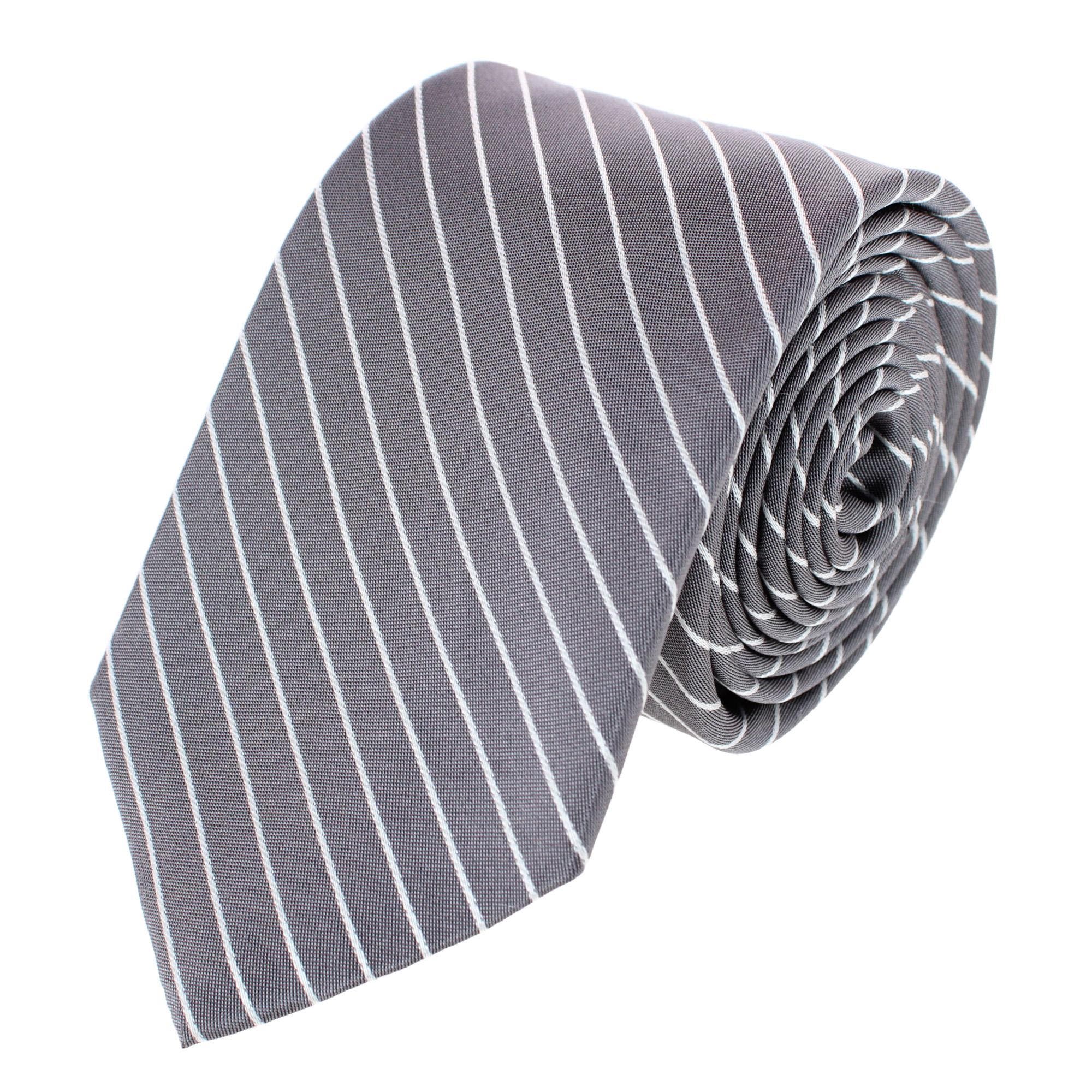 selected Grey with White Stripe