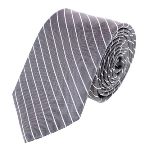 Declan Diagonal Stripe Silk Business Necktie