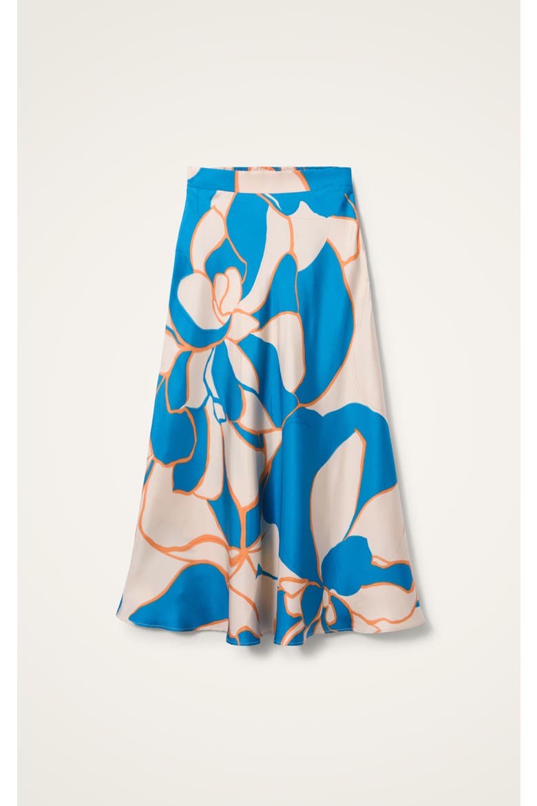 Lungomare Skirt, Alternate, color, Dea Dahlia Blue Petrol