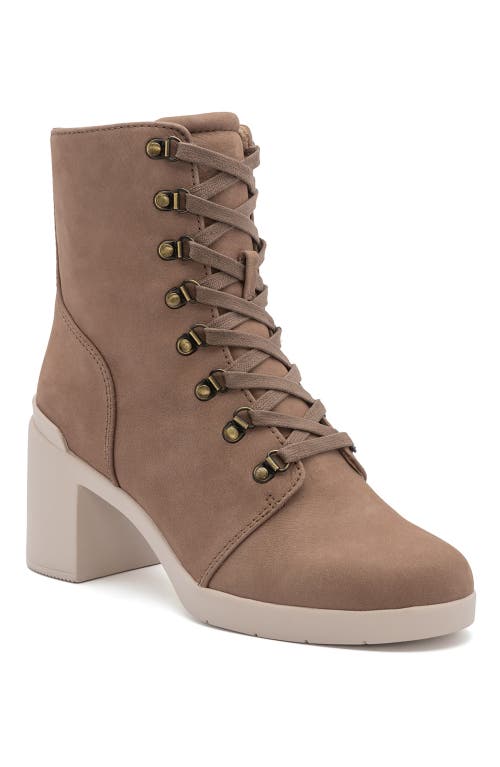 Abeo Metropolis Lace Boot In Beige - Regular