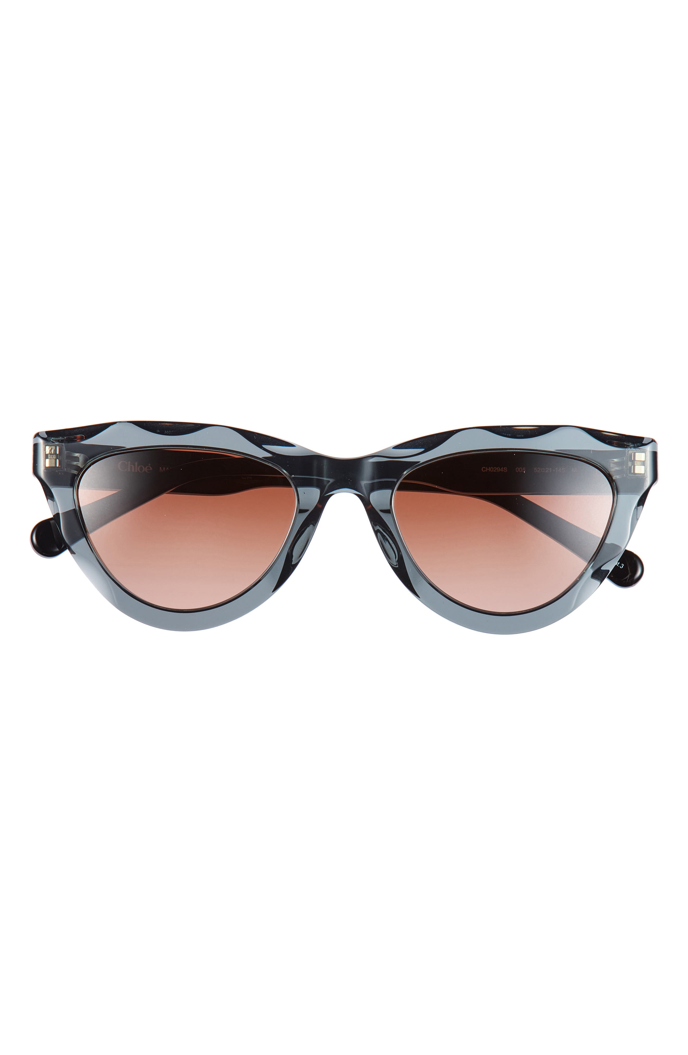 52mm Cat Eye Sunglasses