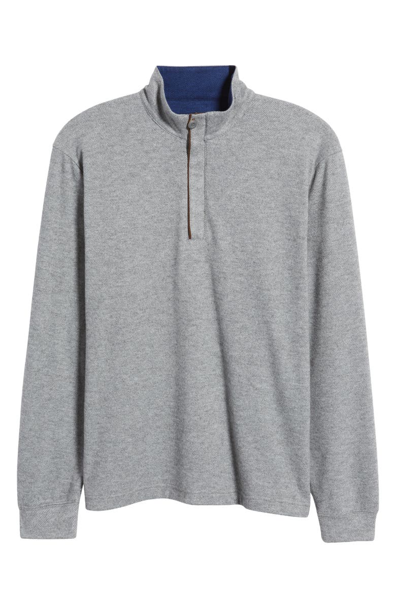 johnnie-O Emerson Flannel Half Zip Pullover, Alternate, color,