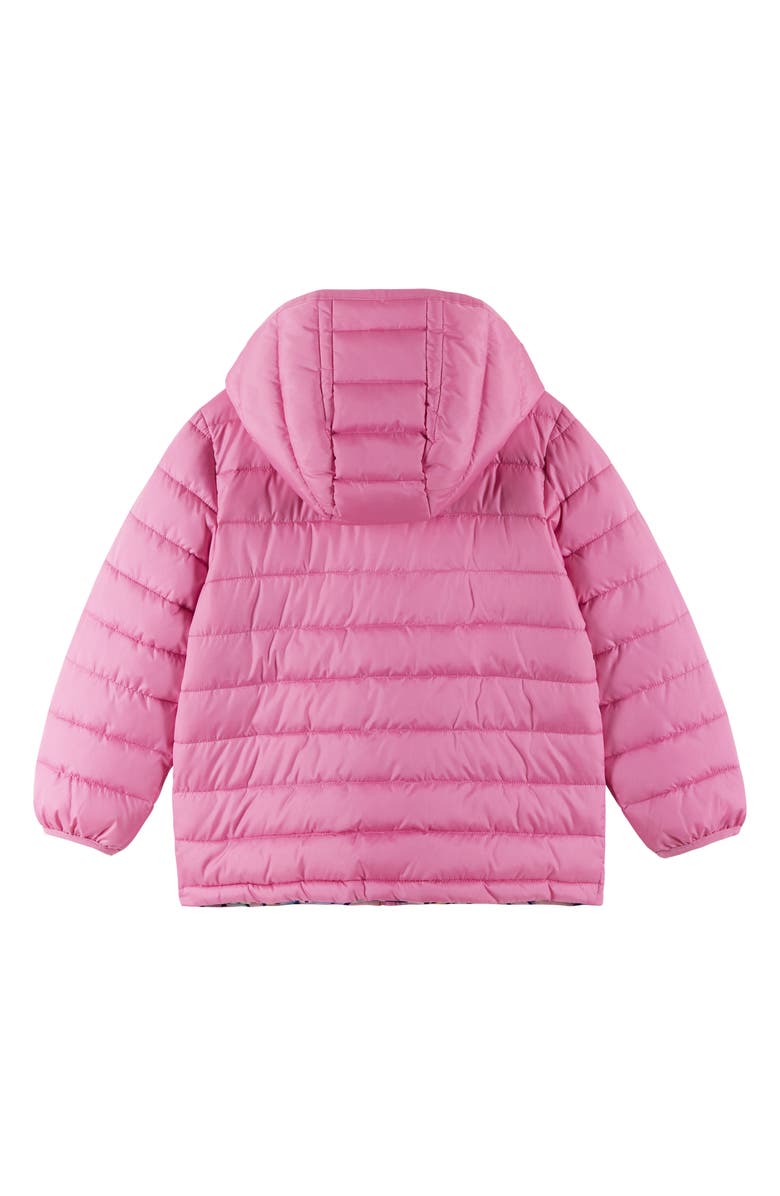 Andy & Evan Kids' Reversible Puffer Jacket, Alternate, color, Pink Hearts