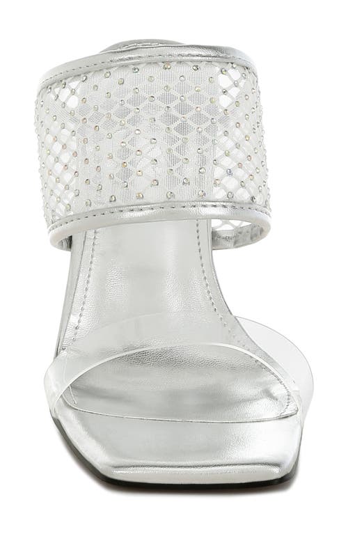 LONDON RAG LONDON RAG SALWEEN CLEAR STRAP STILETTO SANDAL 