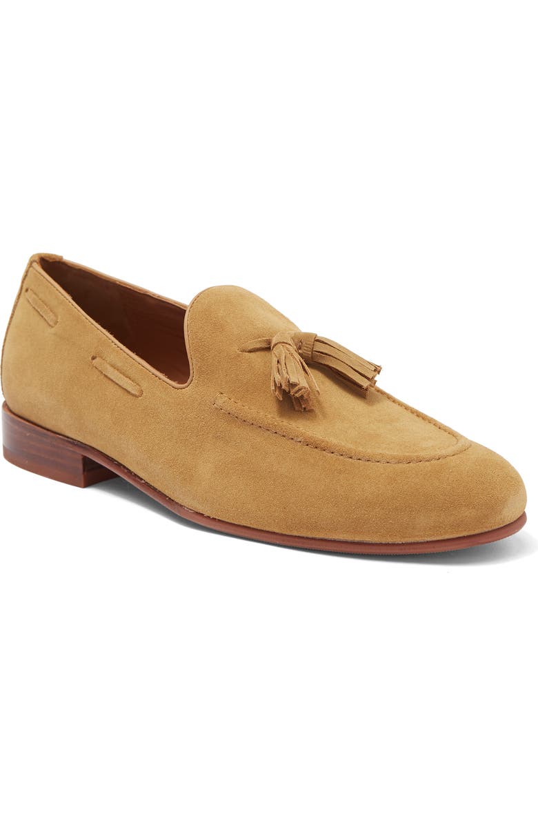 Allen Edmonds Presley Tassel Loafer, Main, color, Ochre