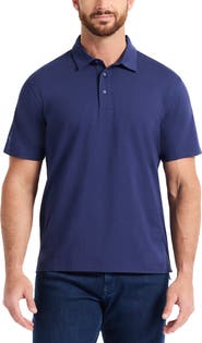 Robert Graham Furlan Solid Stretch Cotton Polo