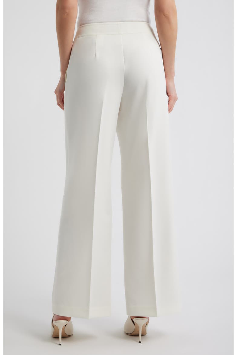 The Lowen Pleat Front Pants, Alternate, color, SKY WHITE