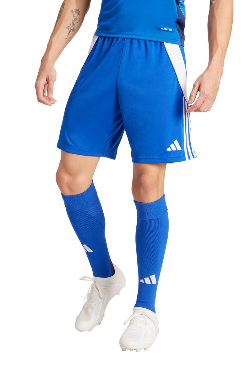 Tiro 24 Shorts, Main, color, TEAM ROYAL BLUE/ WHITE