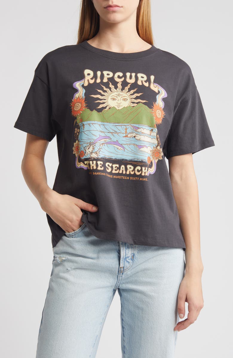 Rip Curl Wave Dancer Relaxed Graphic T-Shirt, Main, color, 