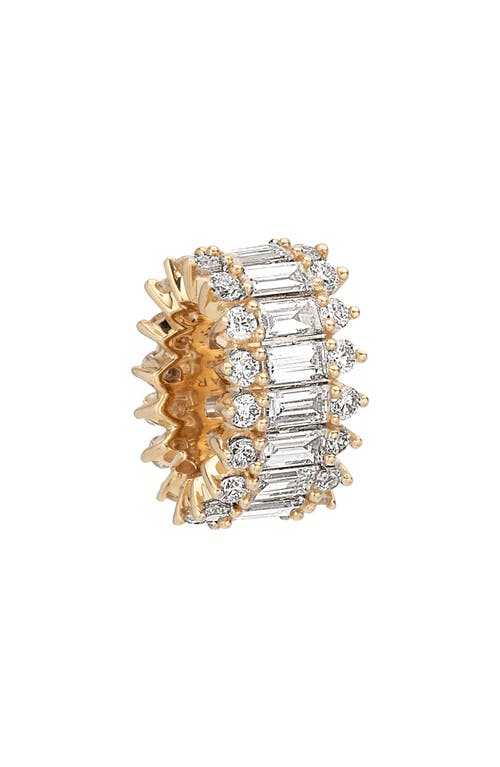 Adina Reyter Lab-grown Diamond Baguette Charm In Gold
