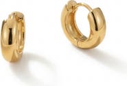Joey Baby 18K Gold Plated Modern Hoop Earrings