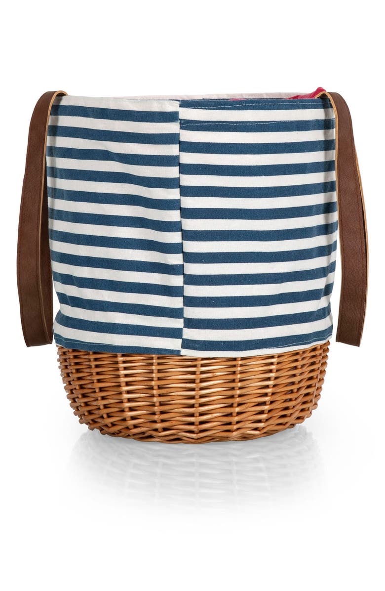 Picnic Time Coronado Basket Tote, Alternate, color, Blue