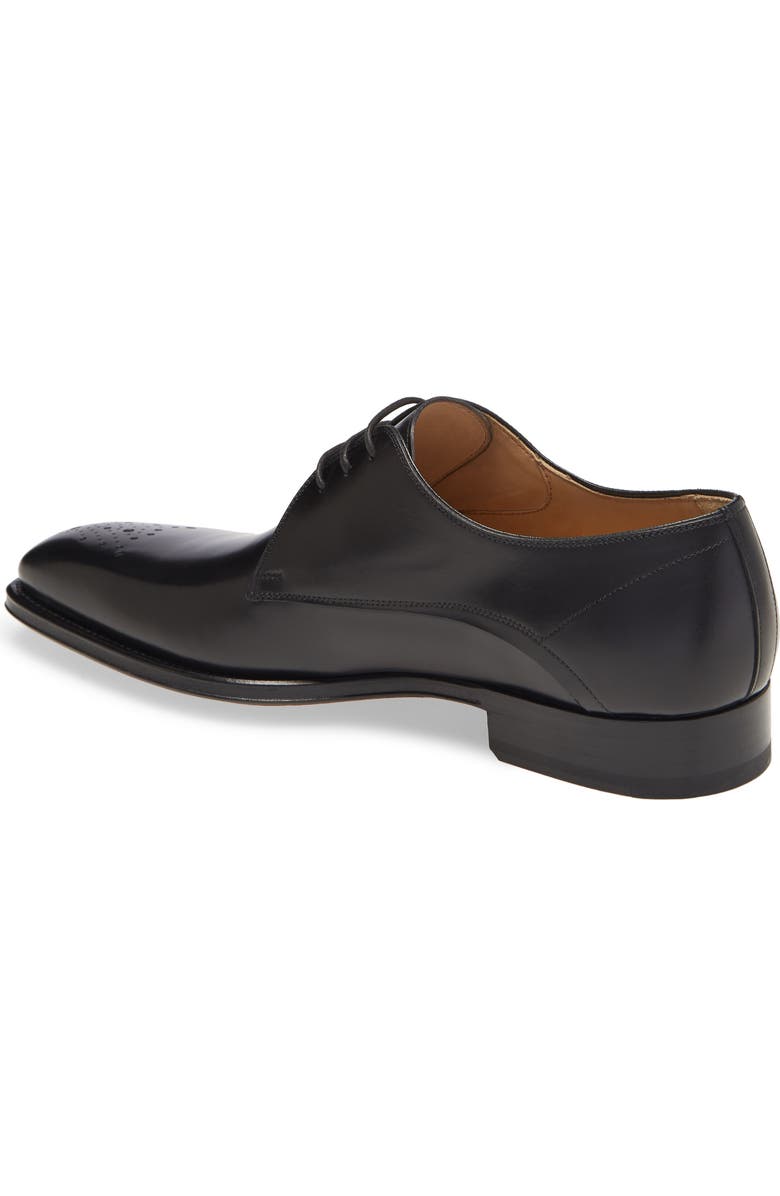 Magnanni Merrion Medallion Toe Derby, Alternate, color,
