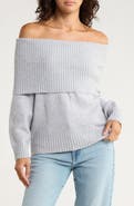 Abound Off the Shoulder Sweater