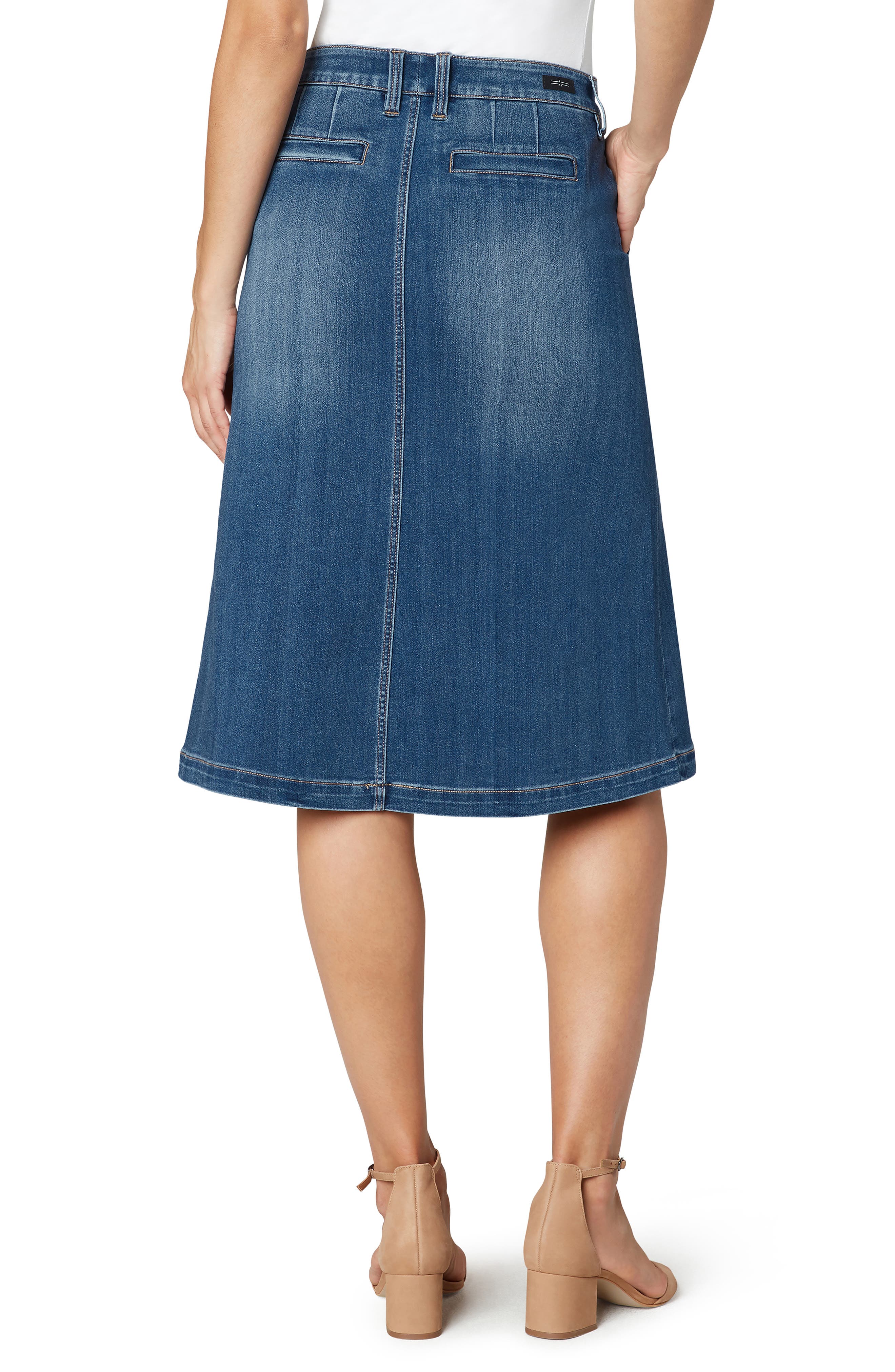 Liverpool Los Angeles Circle Denim Skirt (Women) | Nordstromrack