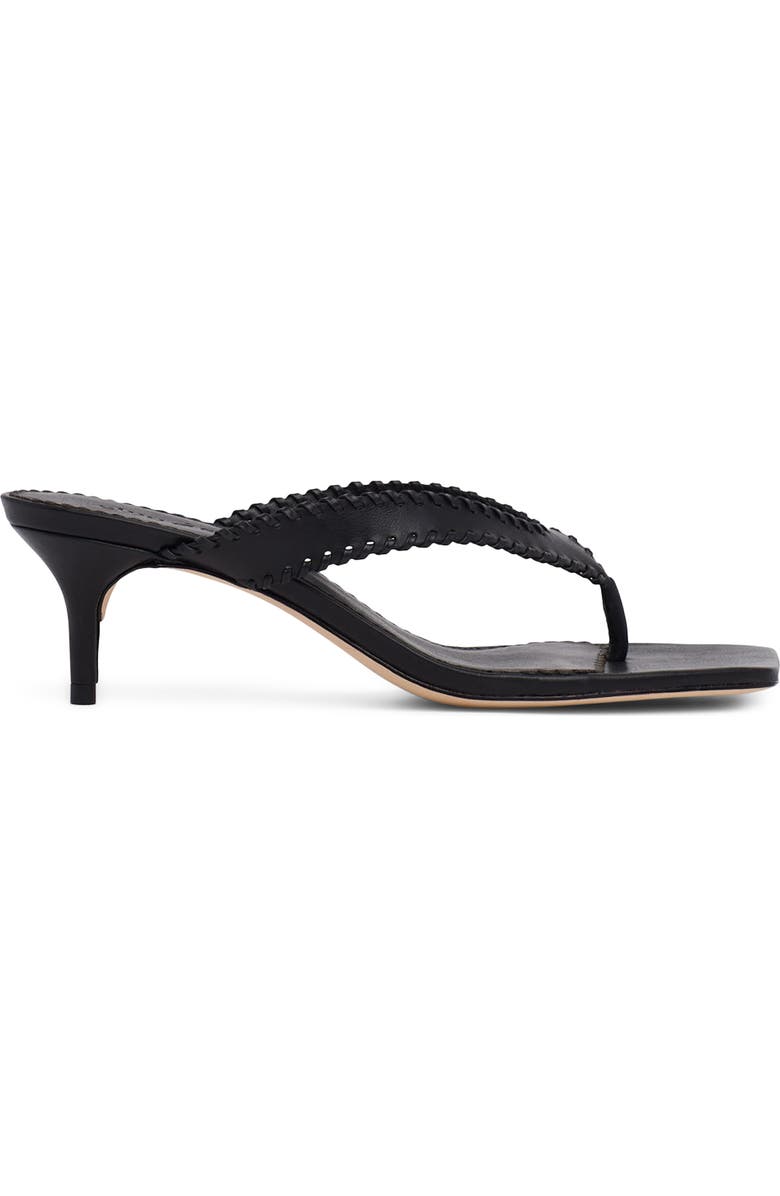 Cinq à Sept Frankie Thong Slide Sandal, Alternate, color, Black