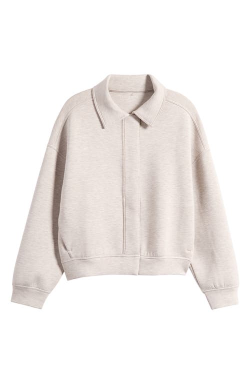 Travismathew Cloudscape Button-up Jacket In White