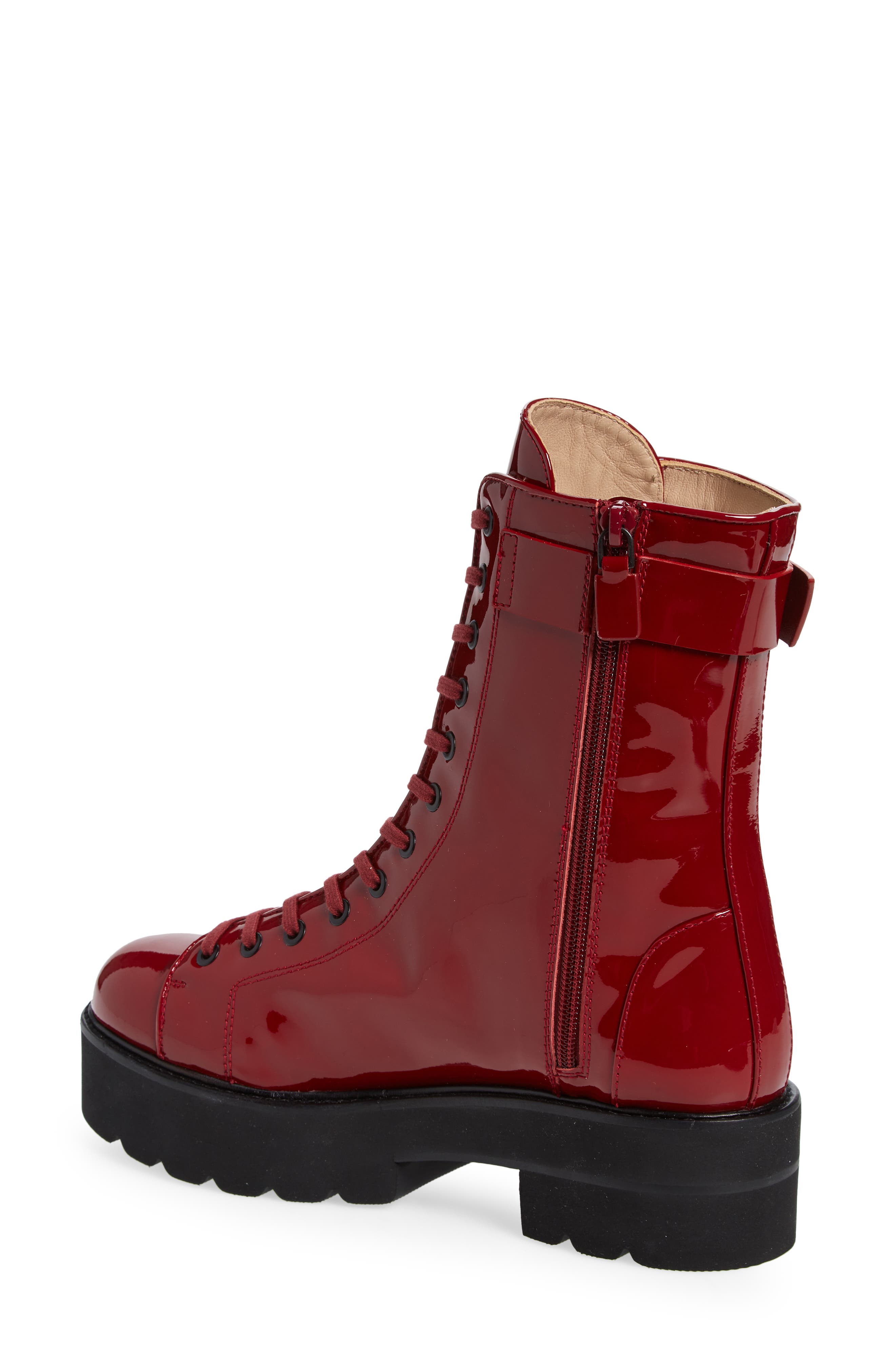 Ryder Ultralift Bootie (Nordstrom Exclusive), Alternate, color, RED