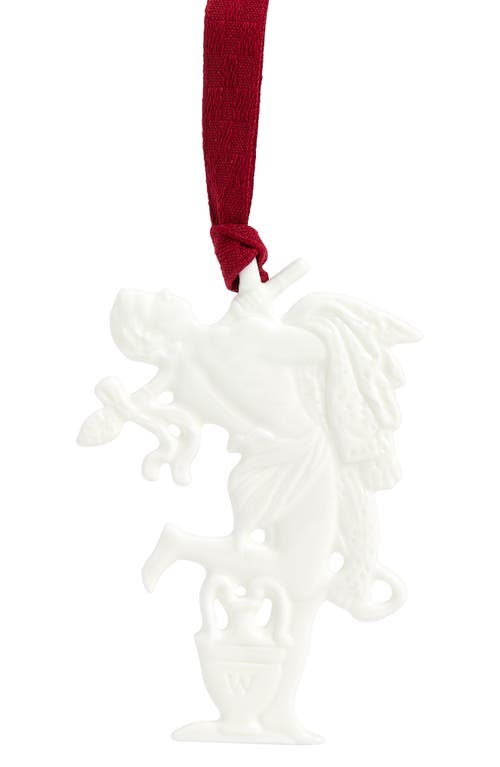 Wedgwood Festive Bacchus Bone China Ornament In White