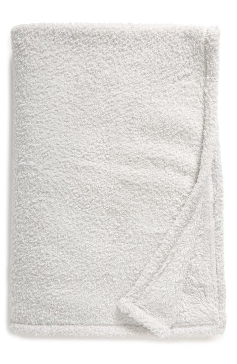 Faux Shearling Throw Blanket