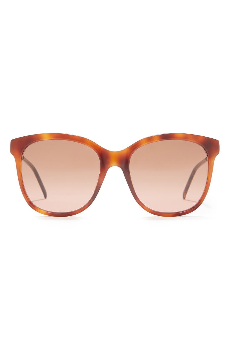 Gucci 56mm Square Sunglasses, Main, color,