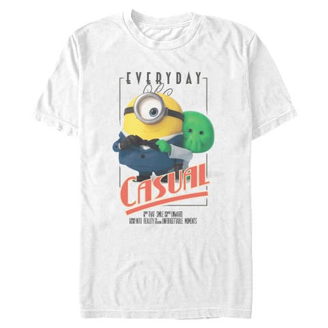 Mens Minions & Monsters Everyday Casual T Shirt