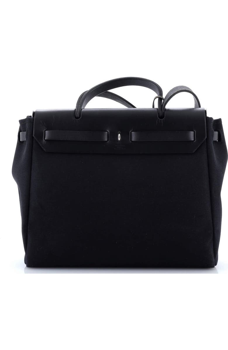 Pre-Owned Hermes Herbag Toile and Leather PM, Alternate, color,