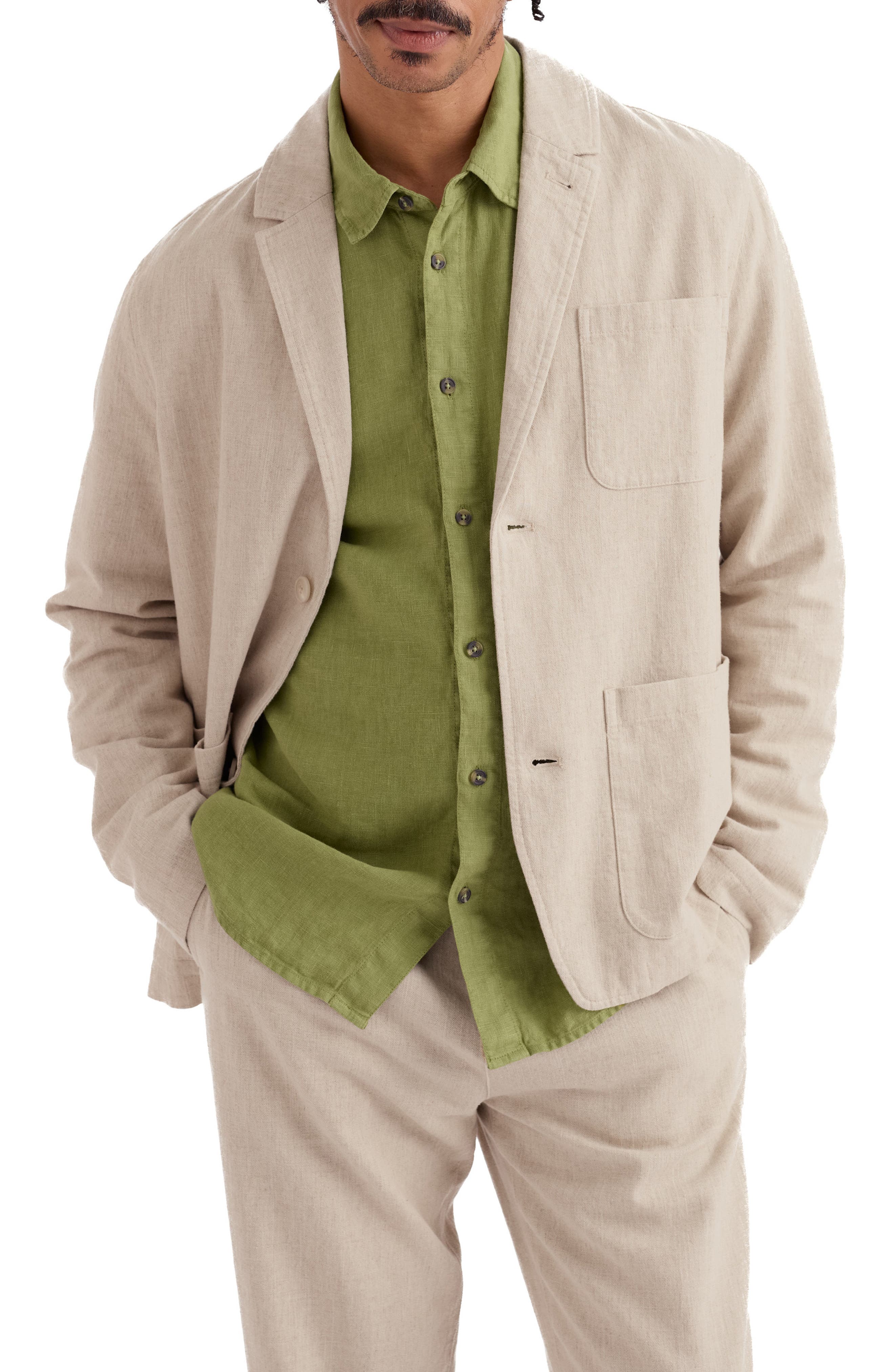 selected UNDYED LINEN