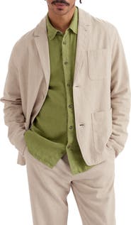 Seasalt Cornwall Messack Cotton & Linen Sport Coat