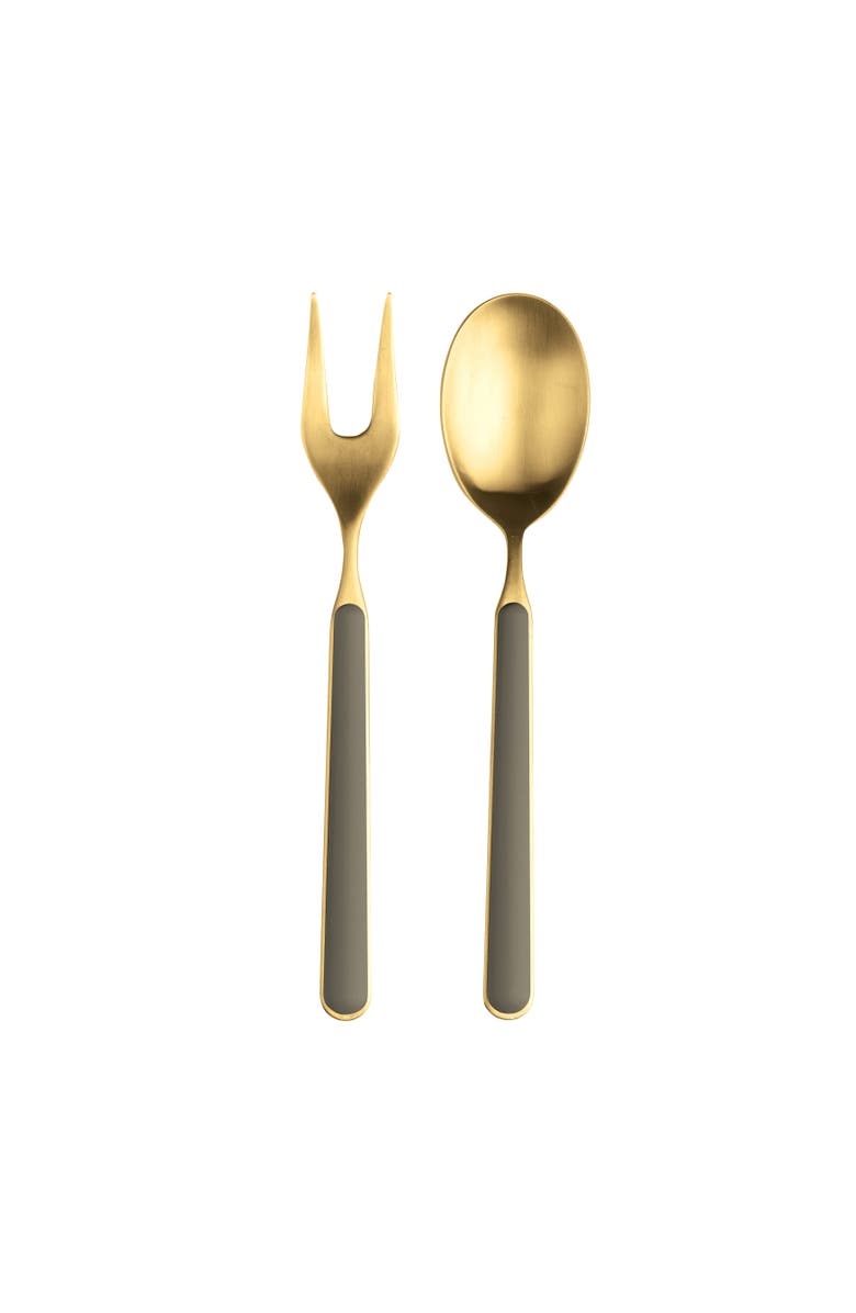 Mepra Fantasia Serving Set - 2 Pieces, Main, color, Vicuna