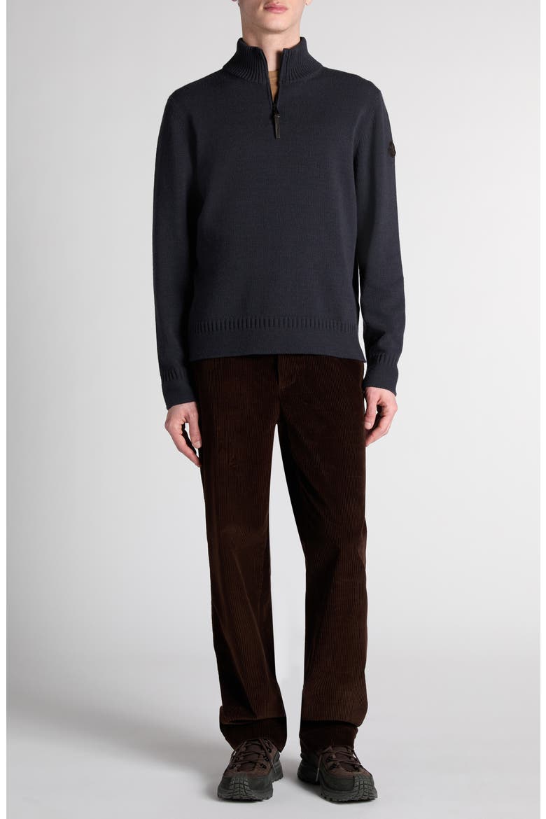 Straight Leg Corduroy Pants, Alternate, color, RAISIN