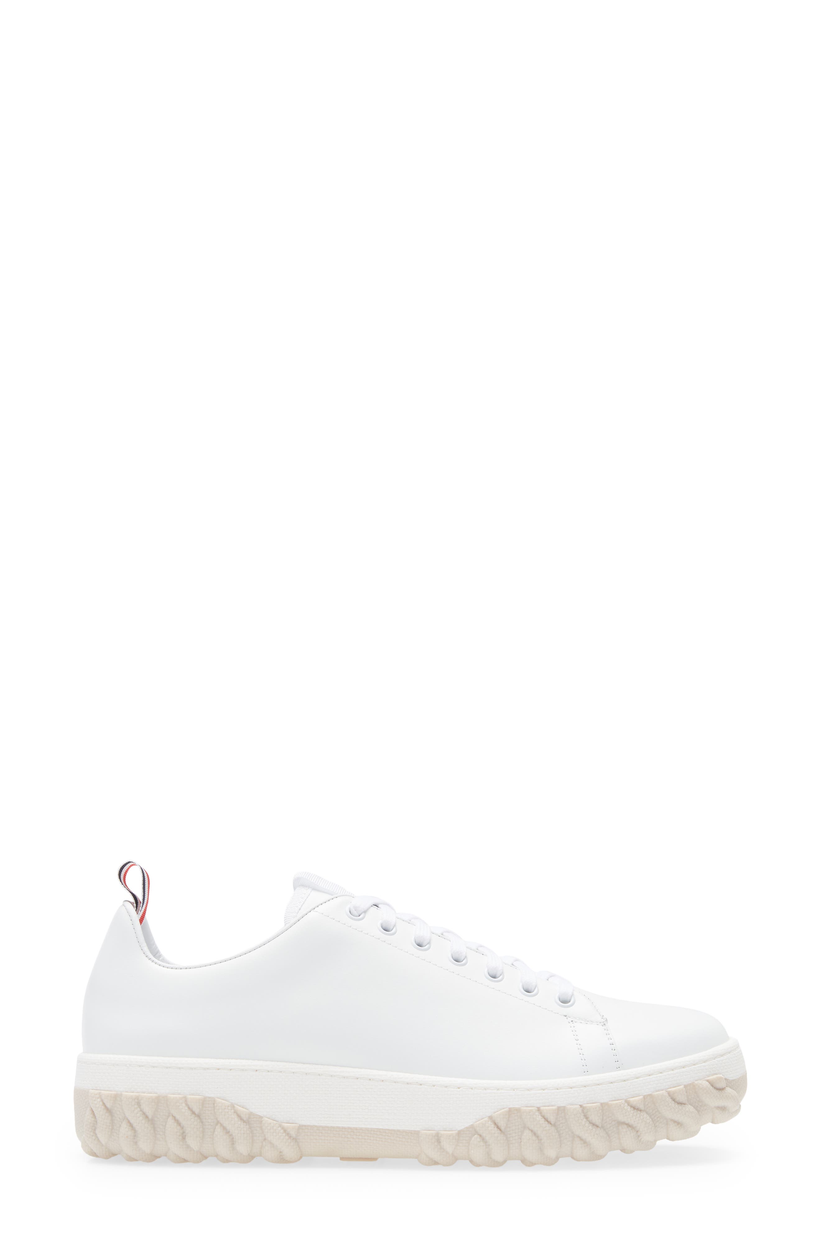 Thom Browne Court Sneaker with Cable Tread, Alternate, color, 