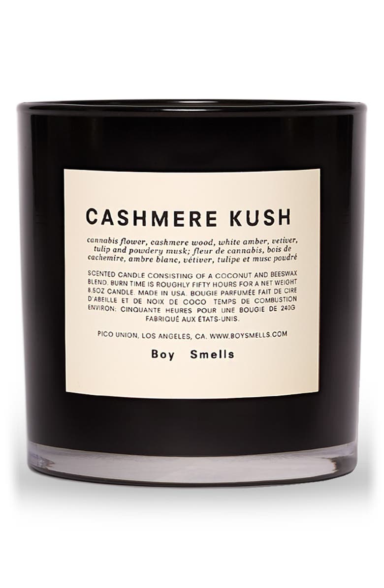 Boy Smells Cashmere Kush Scented Candle, Main, color,