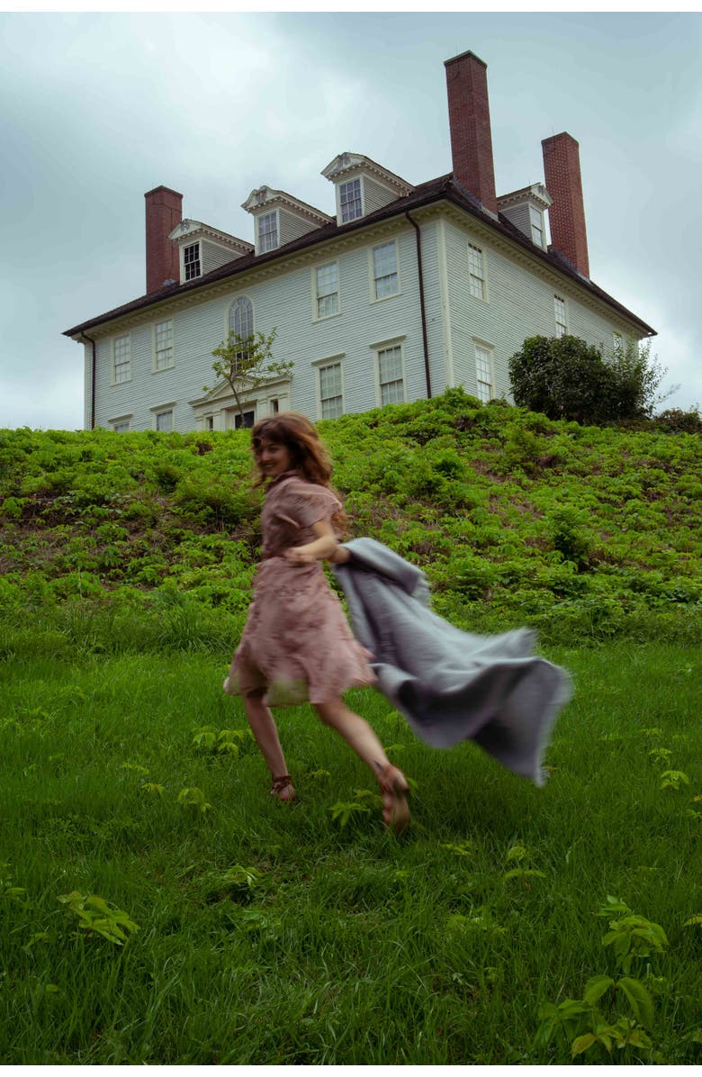 Evangeline Mohair Throws, Alternate, color, Dawn