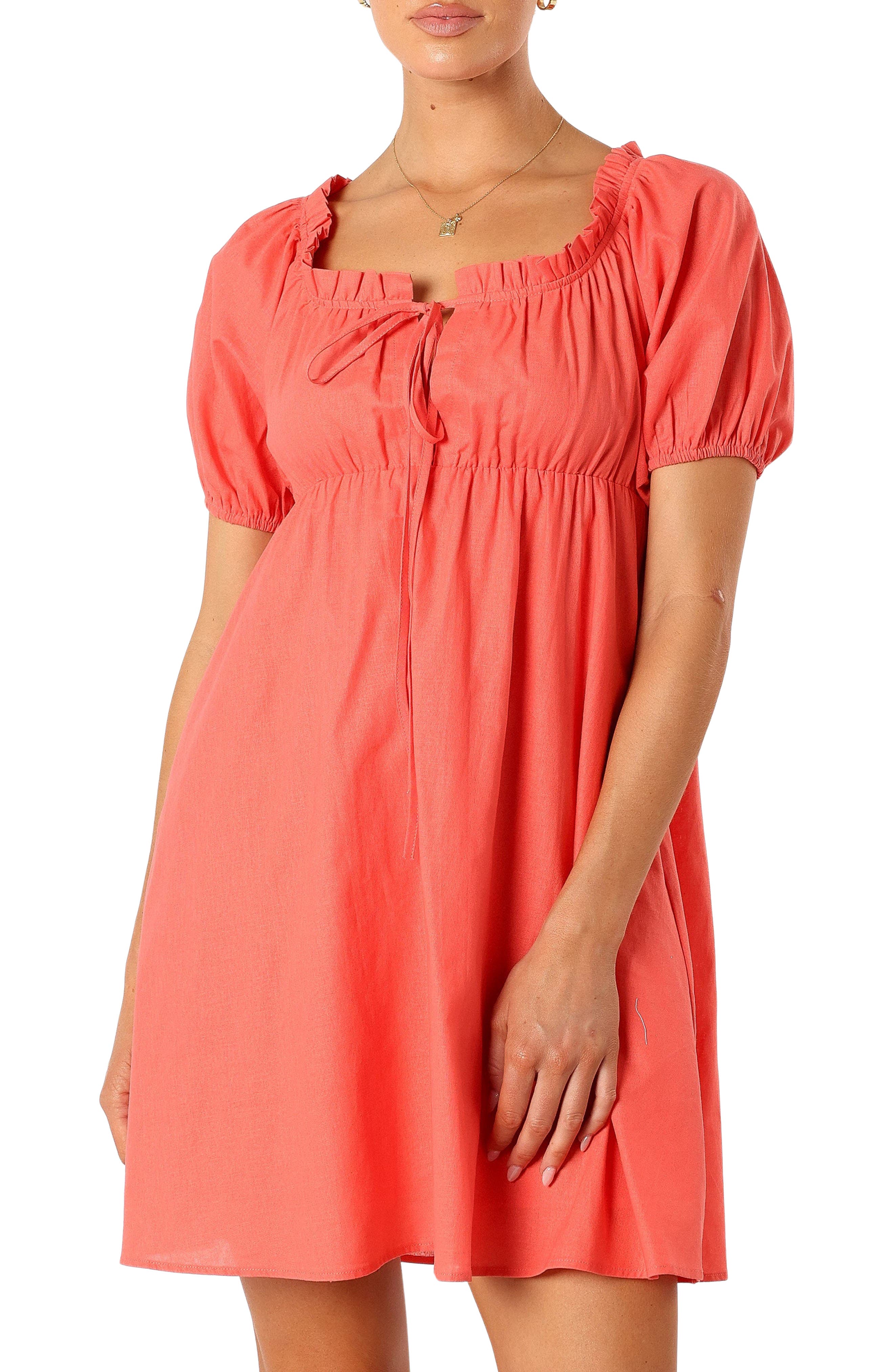 Petal & Pup Taylin Babydoll Minidress