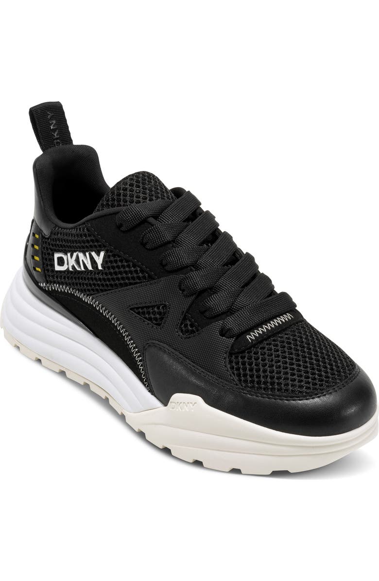 DKNY Zanira Low Top Sneaker, Main, color, Black