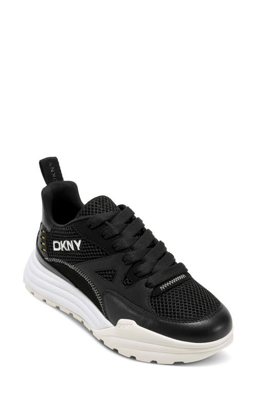 Dkny Zanira Low Top Sneaker In Black