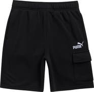 PUMA Kids' Fleece Cargo Shorts