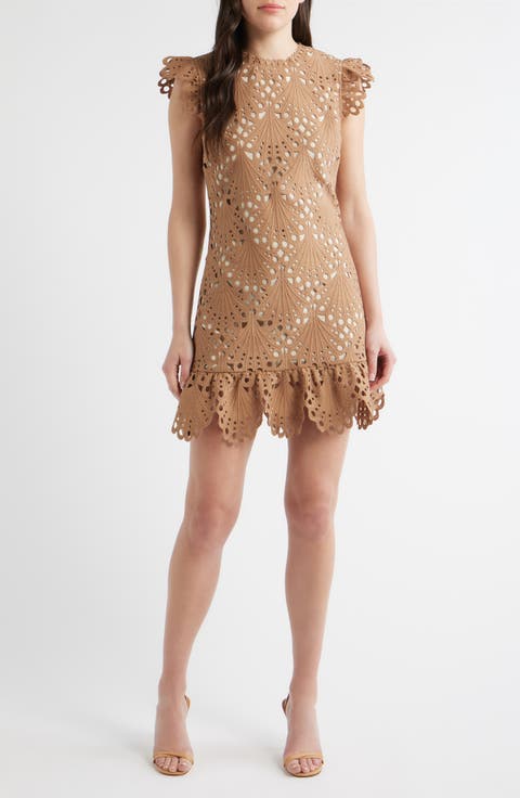 Lizzie Broderie Anglaise Minidress