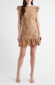 LAYERED WITH LOVE Lizzie Broderie Anglaise Minidress
