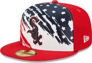 New Era Men's New Era Red Chicago White Sox 2022 4th of July On-Field 59FIFTY Fitted Hat
