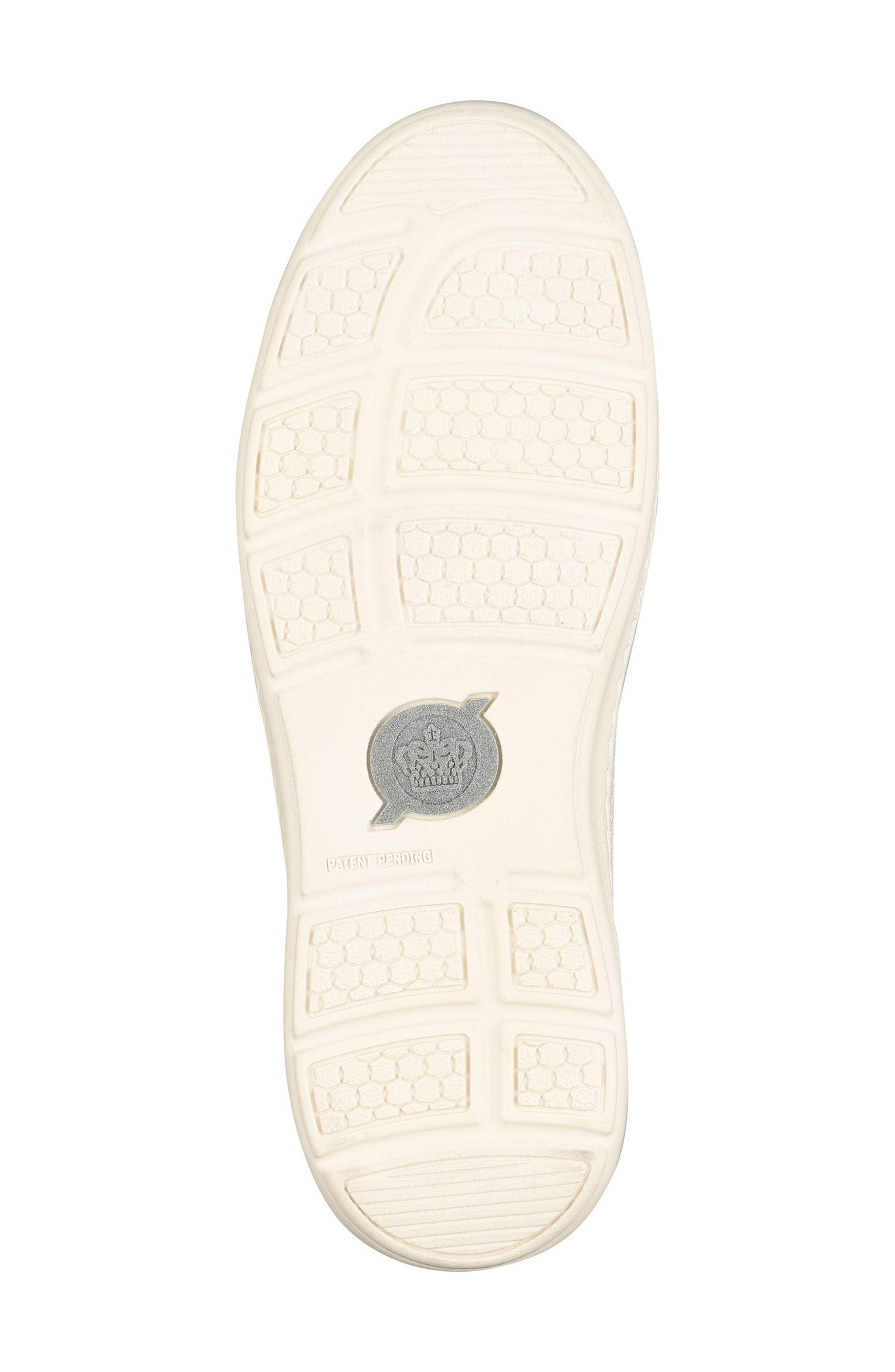 Børn Conrad III Sneaker, Alternate, color, White Knit