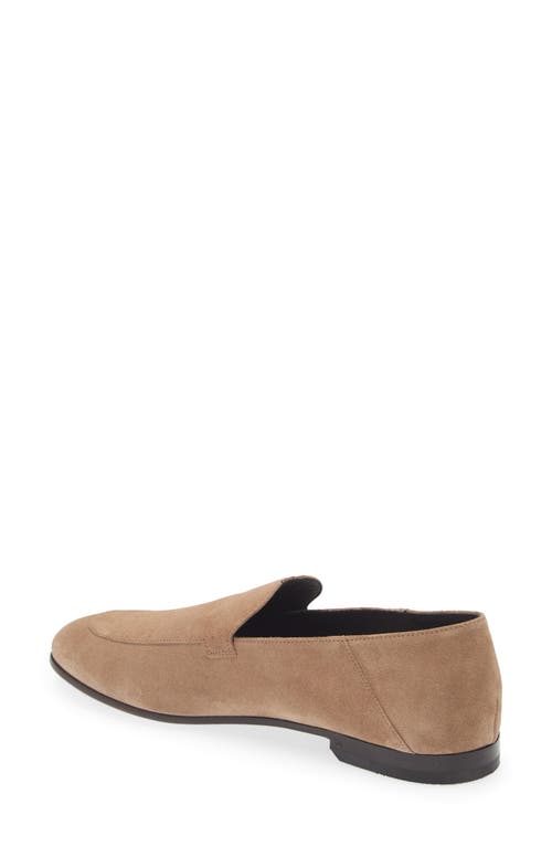 Hugo Boss Boss Soho Slip-on Loafer In Beige