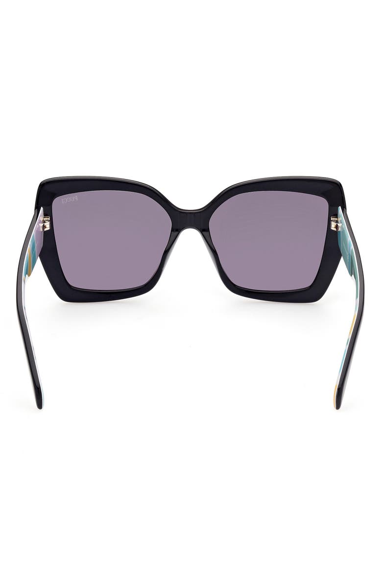 Emilio Pucci 58mm Butterfly Sunglasses, Alternate, color,