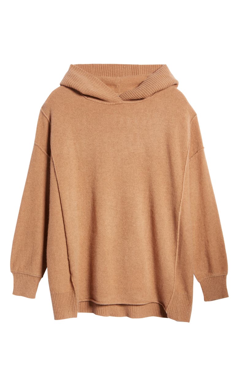 Free People Boyfriend Cashmere Hoodie Sweater, Alternate, color, 